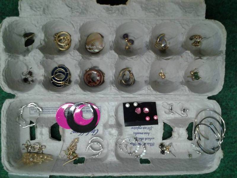 27 Pair Pierced Earrings