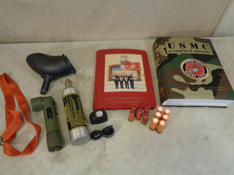 Ammo, CO2 Tank, Marine Corp, and More