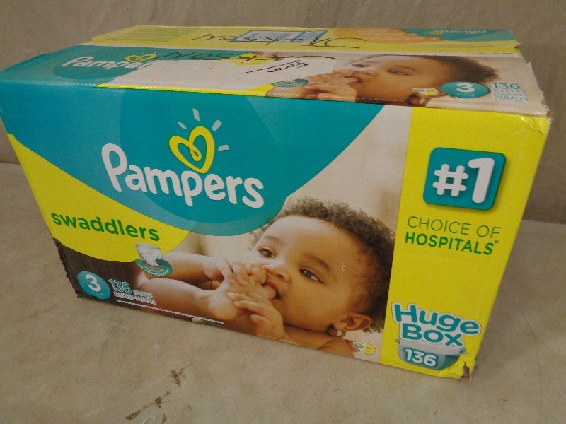 New Pampers Diapers