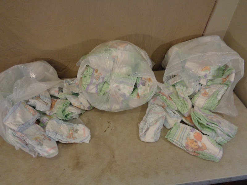 Large Assortment of New Diapers