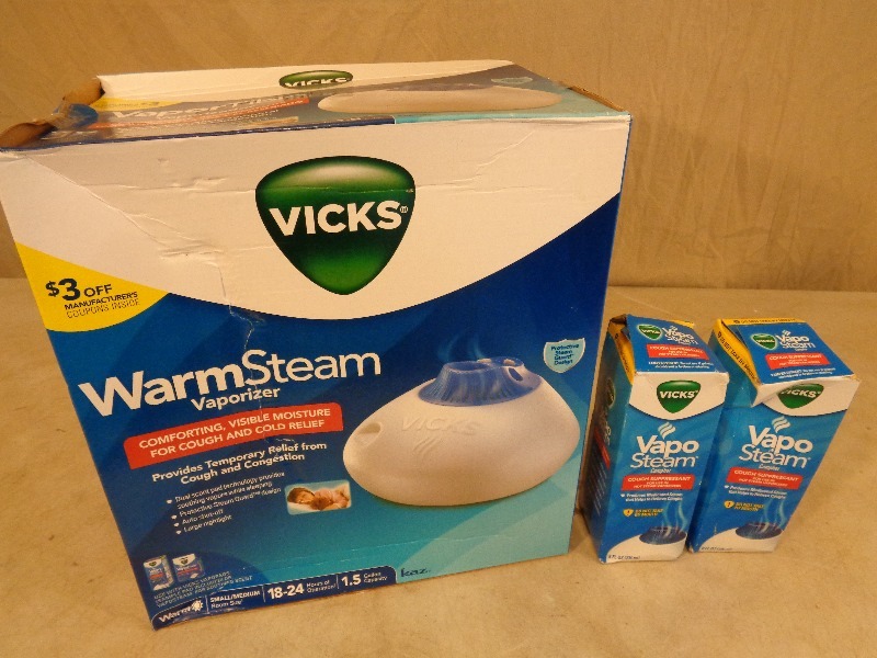 New Vicks Vaporizer and More