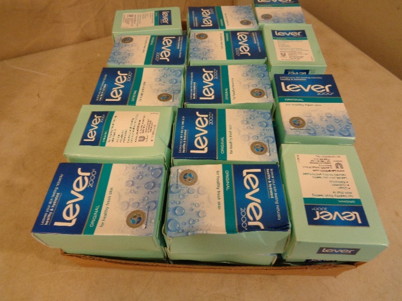 43 Bars of New Lever 2000 Soap