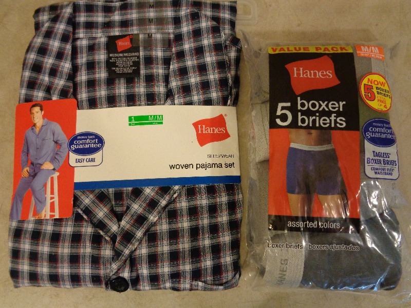 New Mens PJs and Boxer Briefs