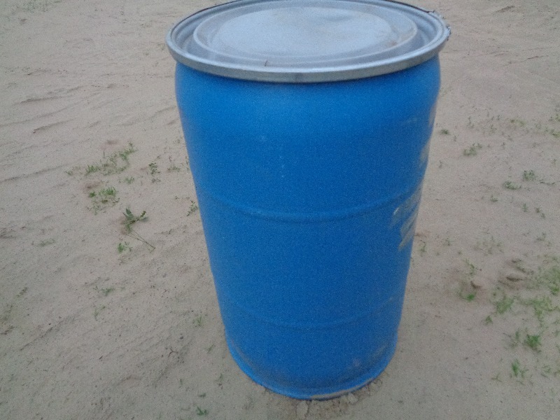 Full Size Plastic Drum  Barrel with Lid