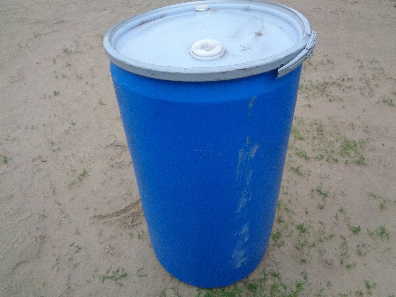 Full Size Plastic Drum  Barrel with Lid