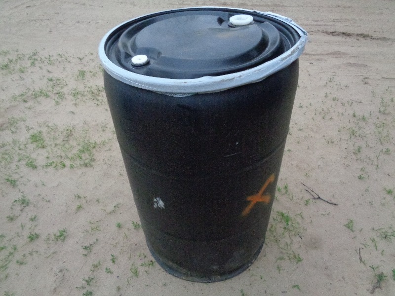 Full Size Plastic Drum  Barrel with Lid