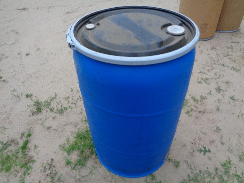 Full Size Plastic Drum  Barrel with Lid