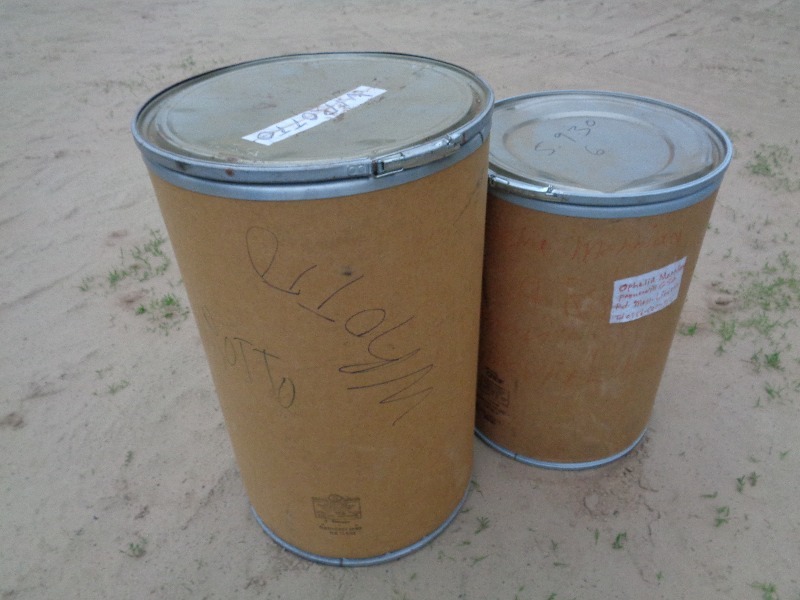 Cardboard Barrel