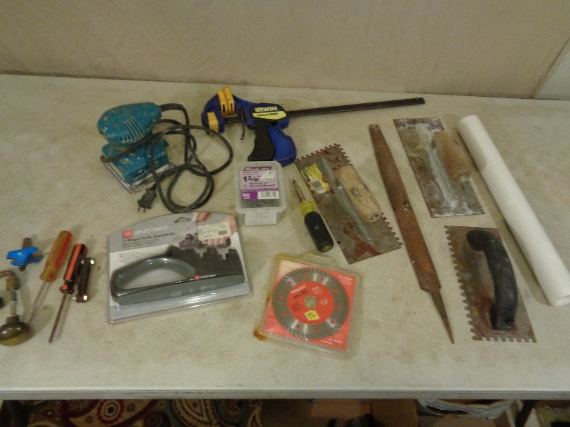 New Hilti Blade, Sander, Tools, and More