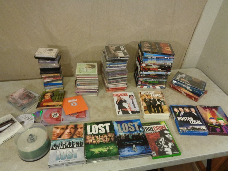 Dvds, Cds, and Tapes