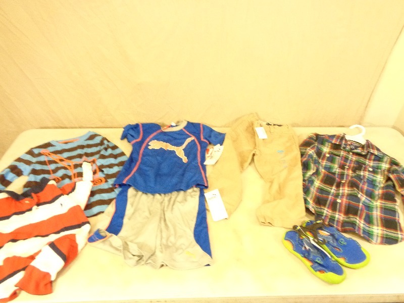 New Boys 3T Clothing and Water Shoes
