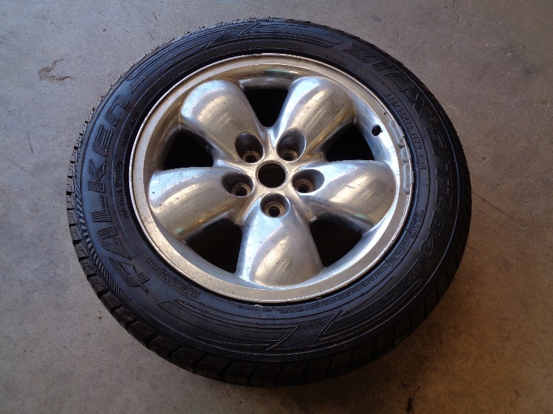 Dodge 20 inch Wheel and Falken Tire