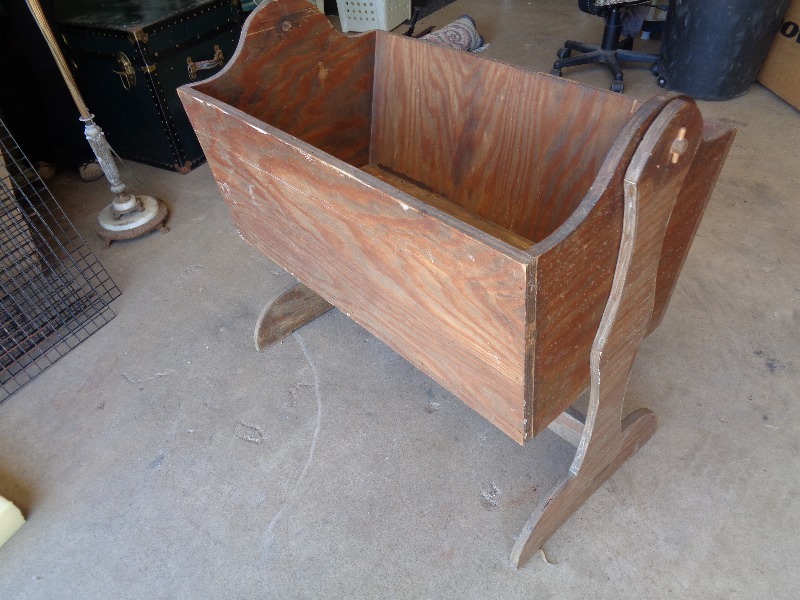 Old Wooden Cradle