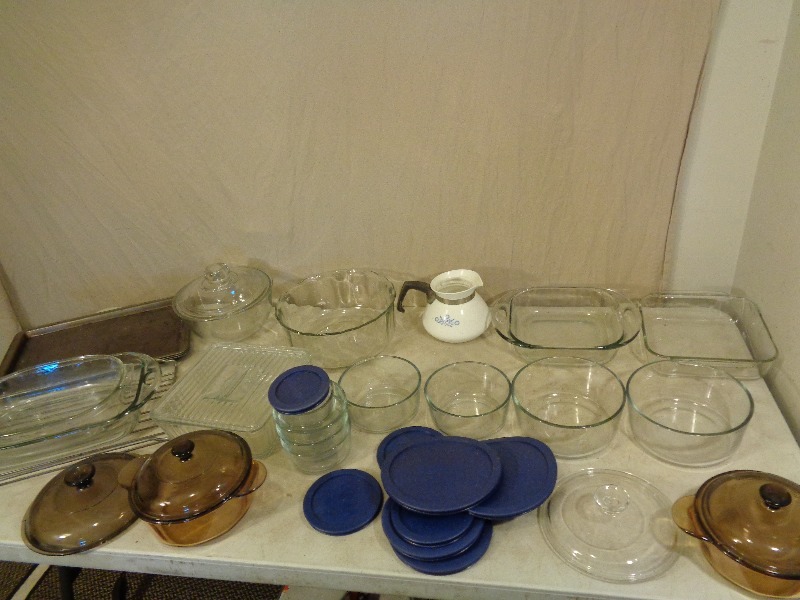Anchor Hocking, Pyrex, Bakeware, and More