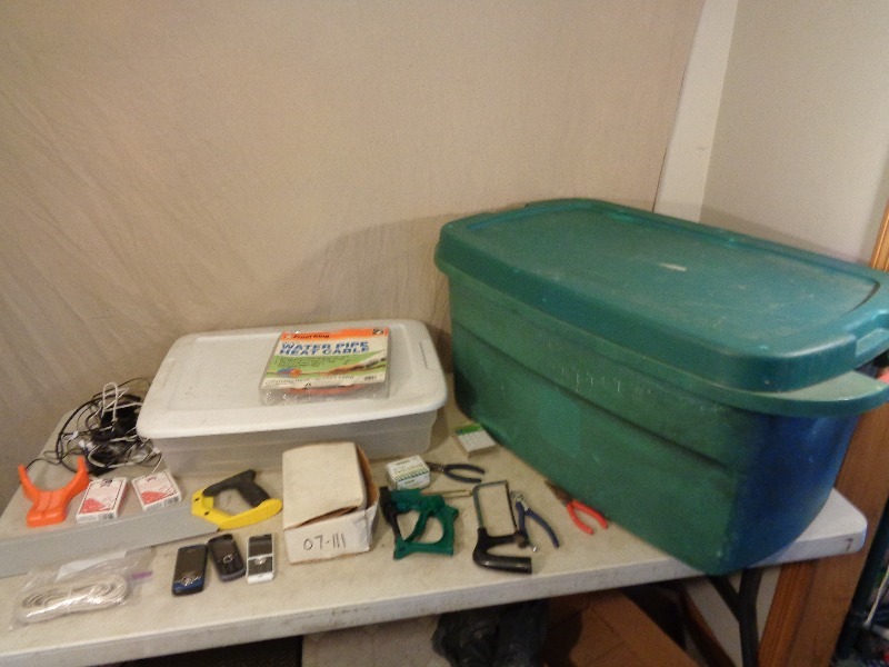 Totes, Tools, Cell Phones, and More