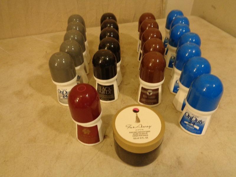 24 Assorted New Avon Deodorants