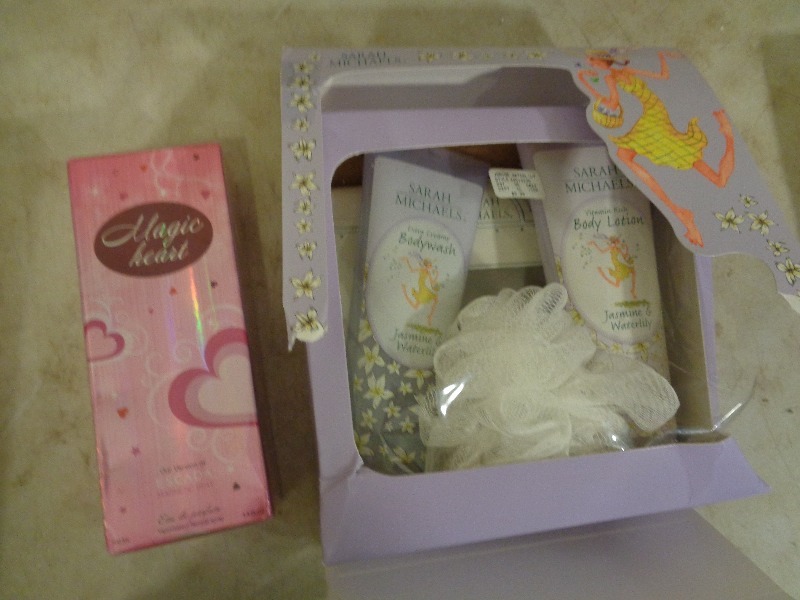 New Bath Set and Perfume