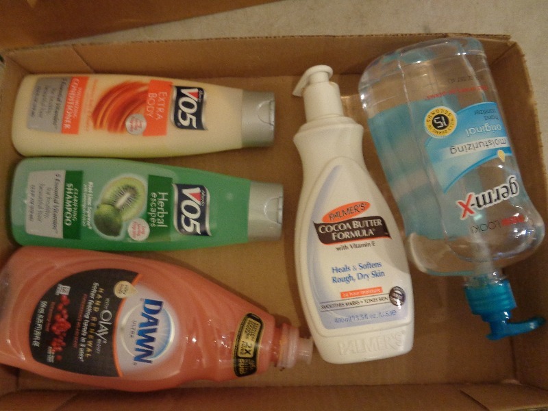 Shampoo, Germ X, Dawn, and More