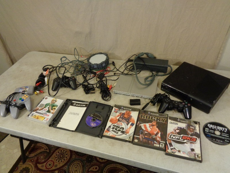 Xbox 360, Gamecube Games, PS2, and more