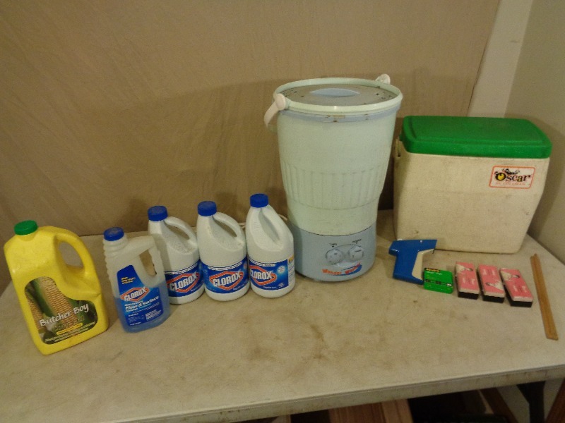 Coleman Cooler, Wash Machine, and More