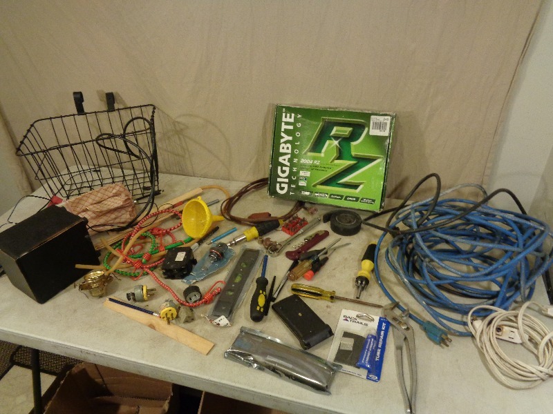Extension Cords, Hand Tools, and More