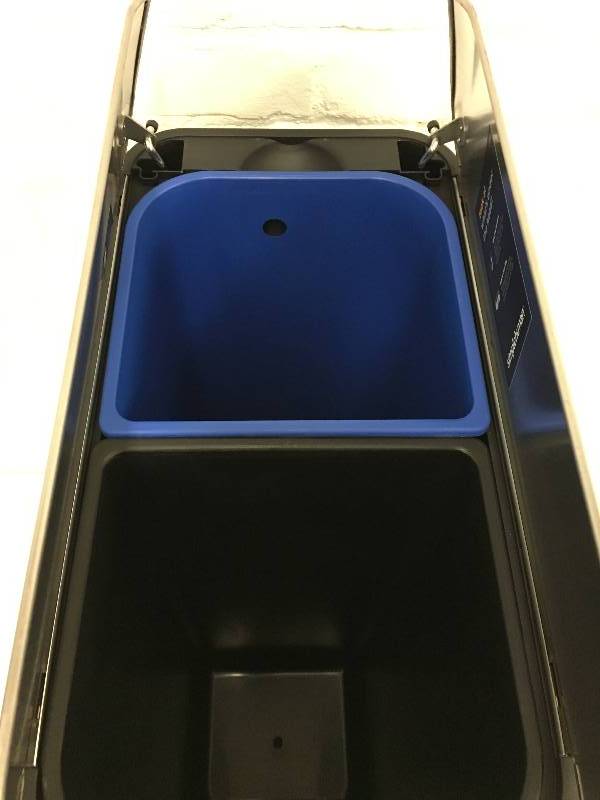lot 20 image: simple human garbage can retail $150