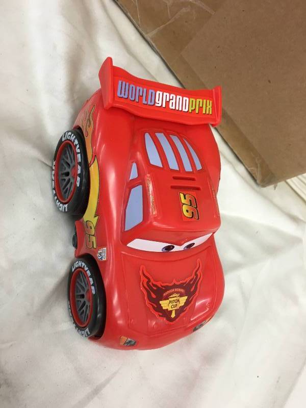 lot 78 image: 29 Disney Cars Toys - Ripstick Lightning McQueen Vehicle total retail $609