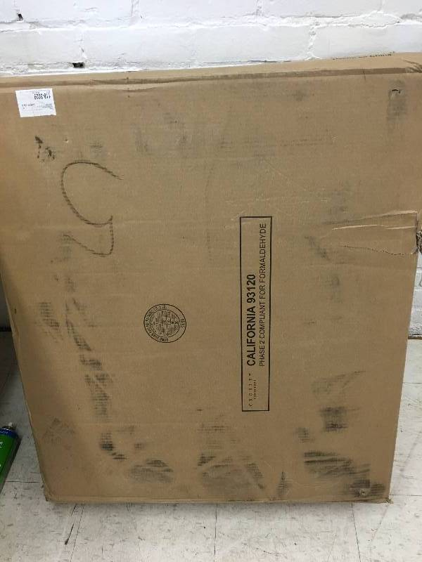 lot 152 image: Crosley Culinary Prep Kitchen Cart, Stainless Steel retail $246