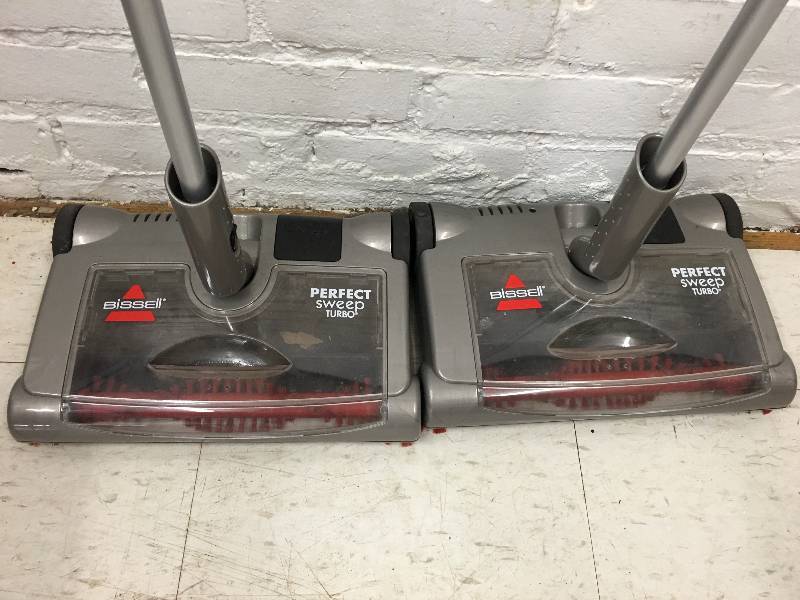 lot 279 image: 2 bissell perfect sweep turbo