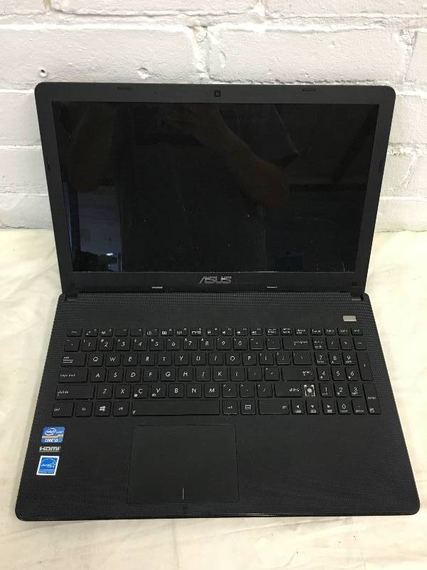 lot 343 image: used ASUS X501A-WH01 15.6 Notebook  Intel Celeron B820(1.7GHz), 2GB DDR3, 320GB HDD, WebCam, HDMI, Windows 8