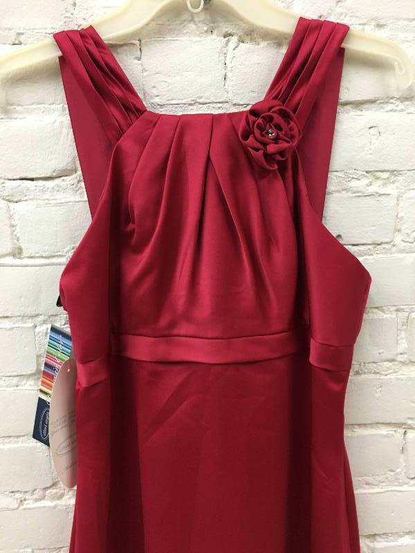 lot 414 image: alfred angelo size 10 red