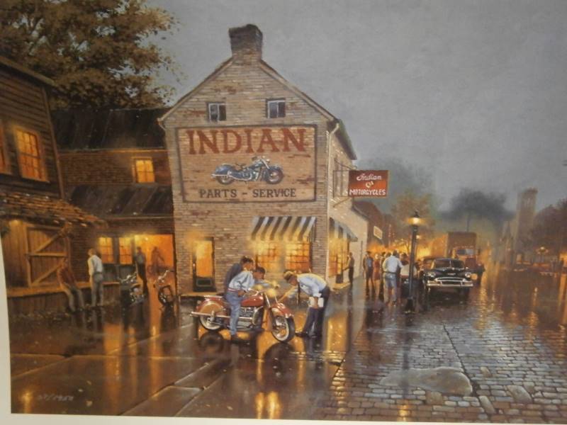 Dave Barnhouse Indian Summer Limited Edition Print Signed & Numbered