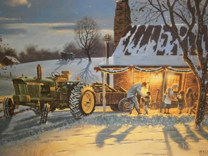 Dave Barnhouse The Warmth Of Home Limited Edition Print Signed & Numbered
