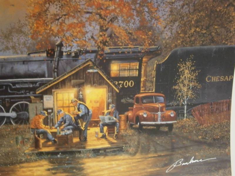 Dave Barnhouse Passing Time Limited Edition Print Signed & Numbered