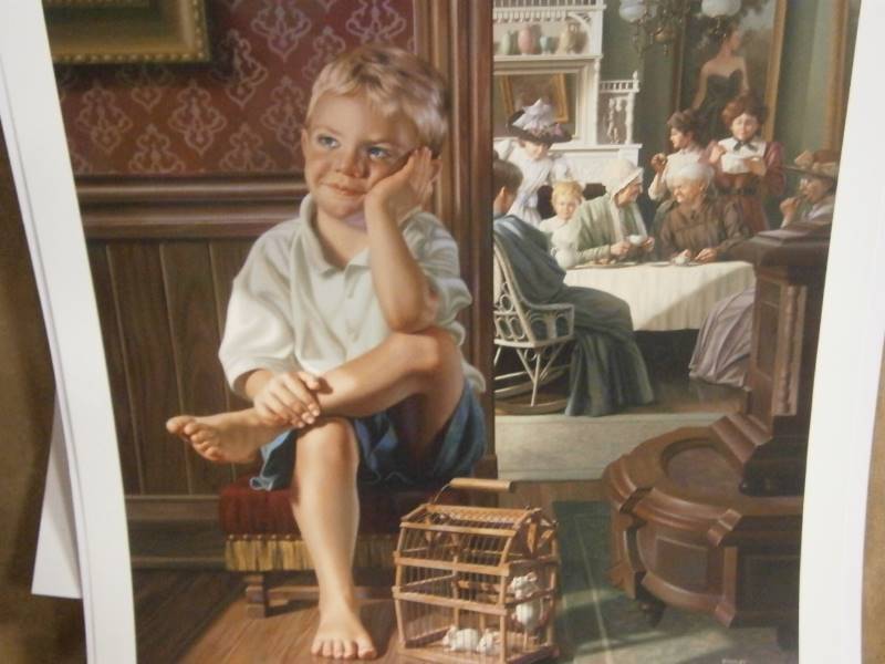 Bob Byerley And At Just The Right Moment Limited Edition Print Signed & Numbered