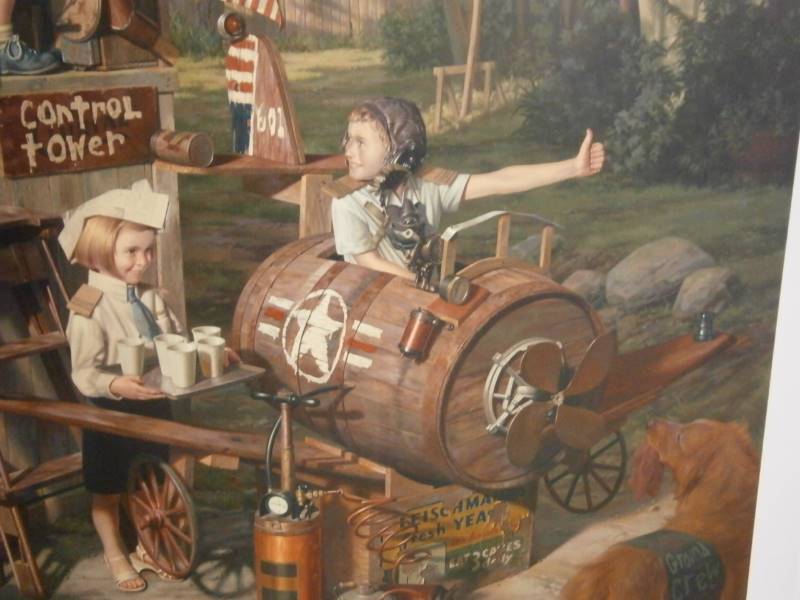 Bob Byerley Barnstormers Limited Edition Print Signed & Numbered