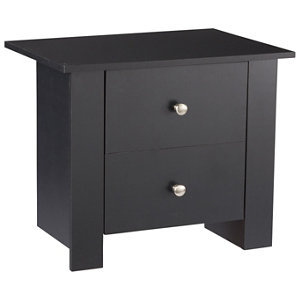 lot 26 image: Alcove 2-Drawer Nightstand
