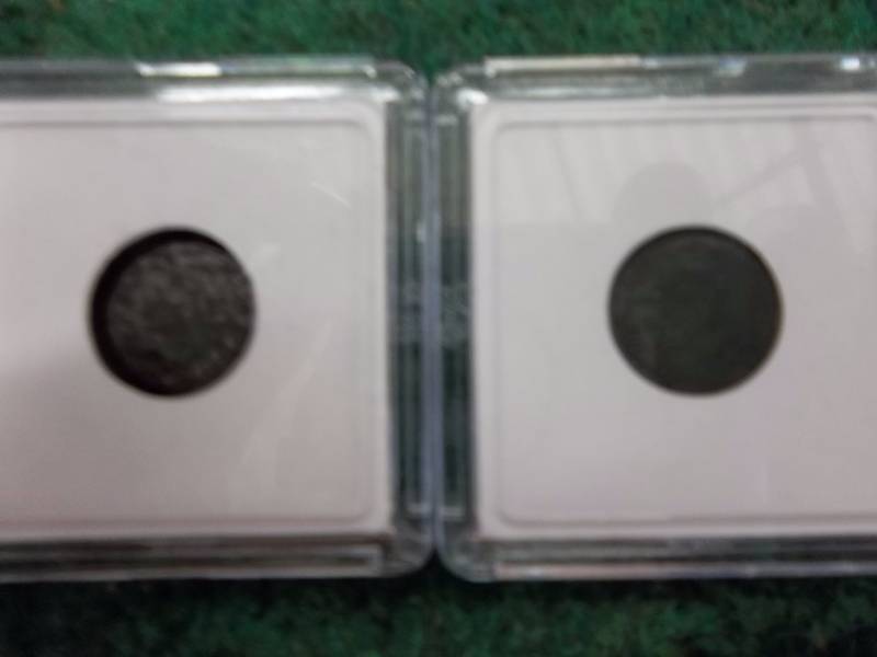 2 Roman Coins From 200-400 AD
