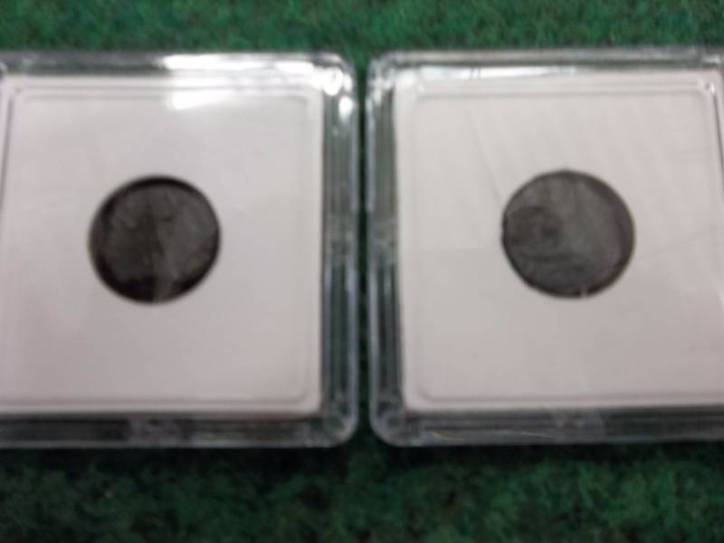 2 Roman Coins From 200-400 AD