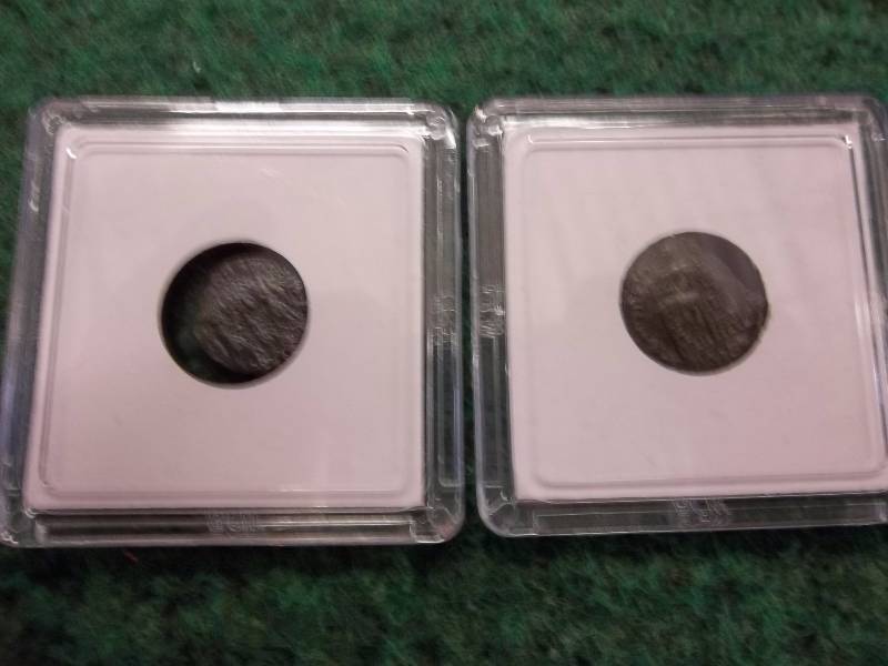2 Roman Coins From 200-400 AD