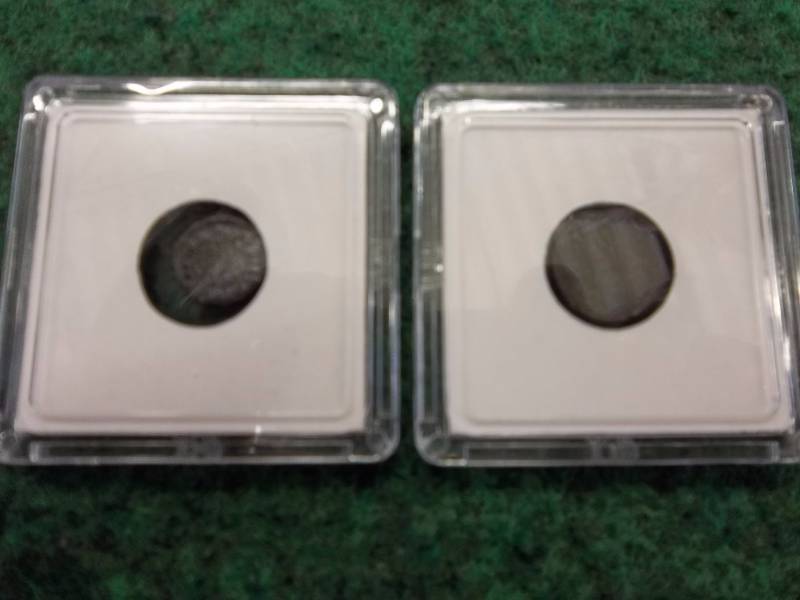 2 Roman Coins From 200-400 AD