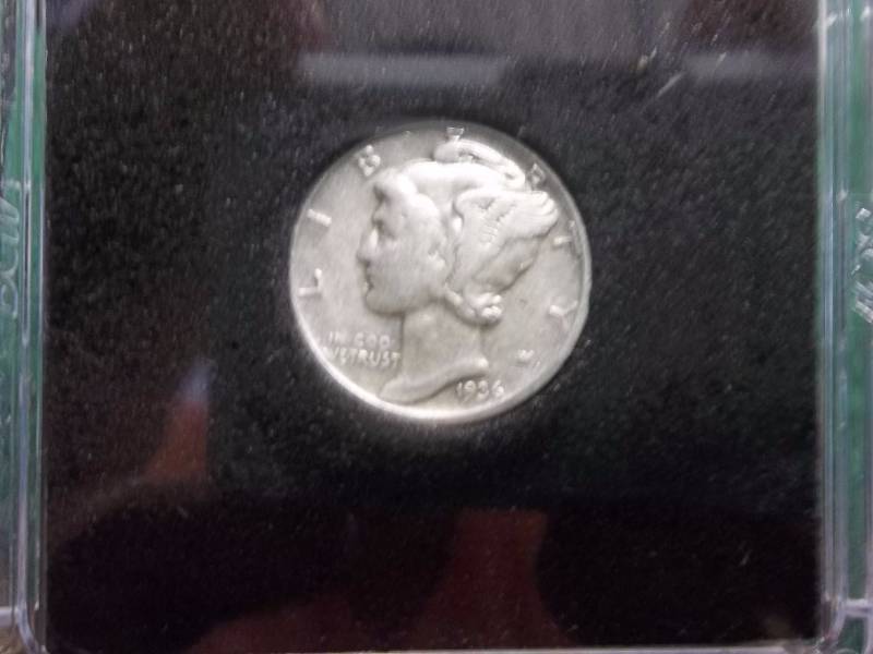 1936 Mercury Dime