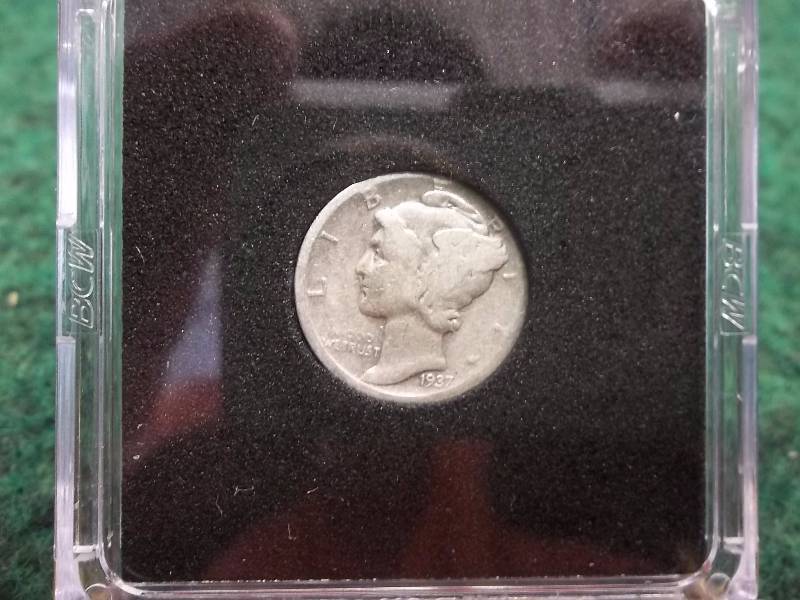 1937 Mercury Dime