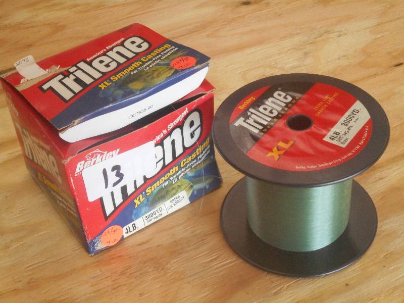 Partial 3000-Yard Spool Of Berkley ...