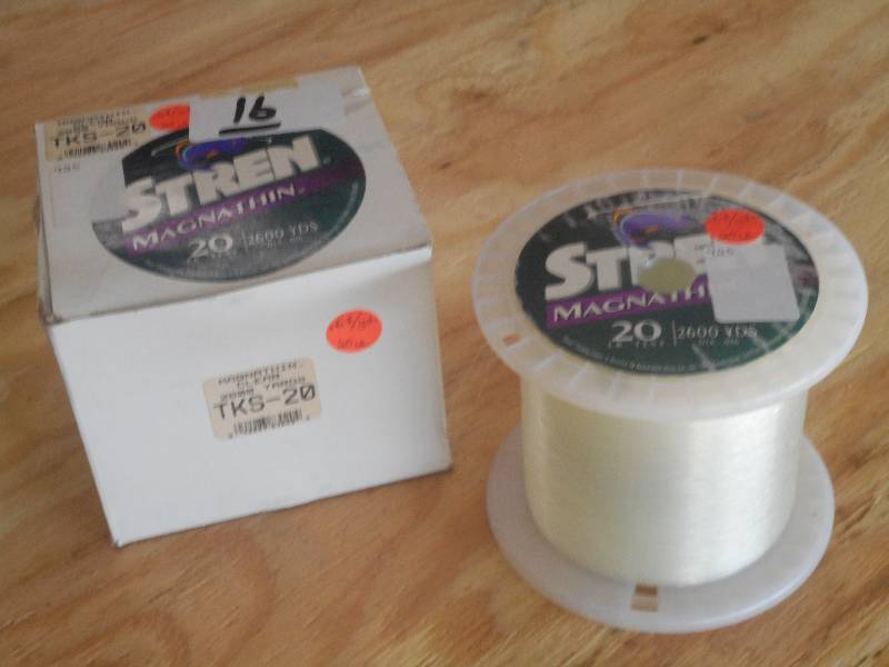 Partial 2600-Yard Spool Of Stern Ma...