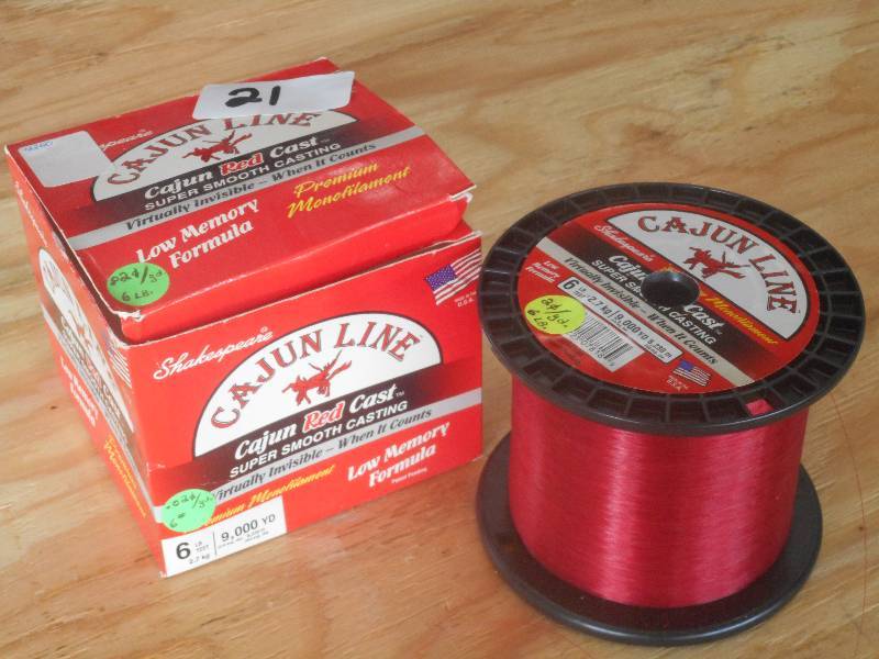 Partial 9000-Yard Spool Of Cajun Re...