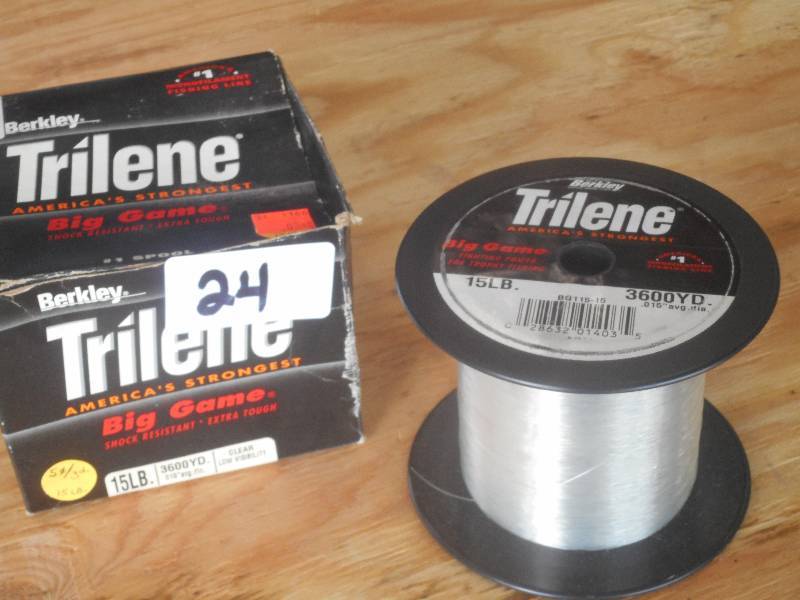 Partial 3600-Yard Spool Of Berkley ...