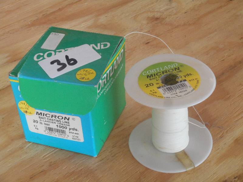 Partial 1000-Yard Spool Of Cortland...