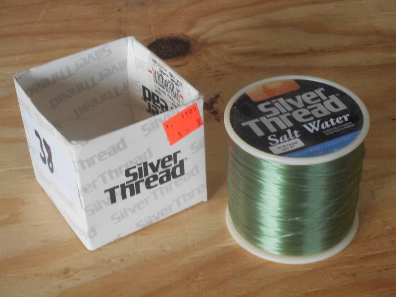 Partial 522-Yard Spool Of Silver Th...