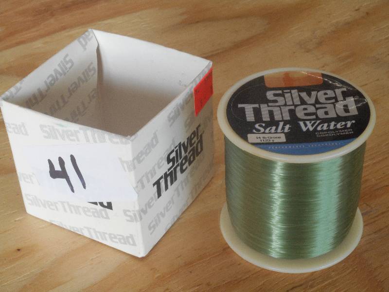 Partial 1123-Yard Spool Of Silver T...